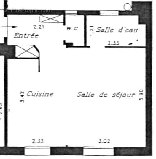 Studio avec cave - photo 10