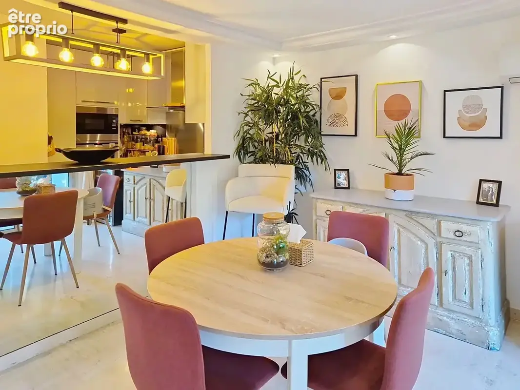 Appartement 3 p duplex rdj / le cannet - photo 7