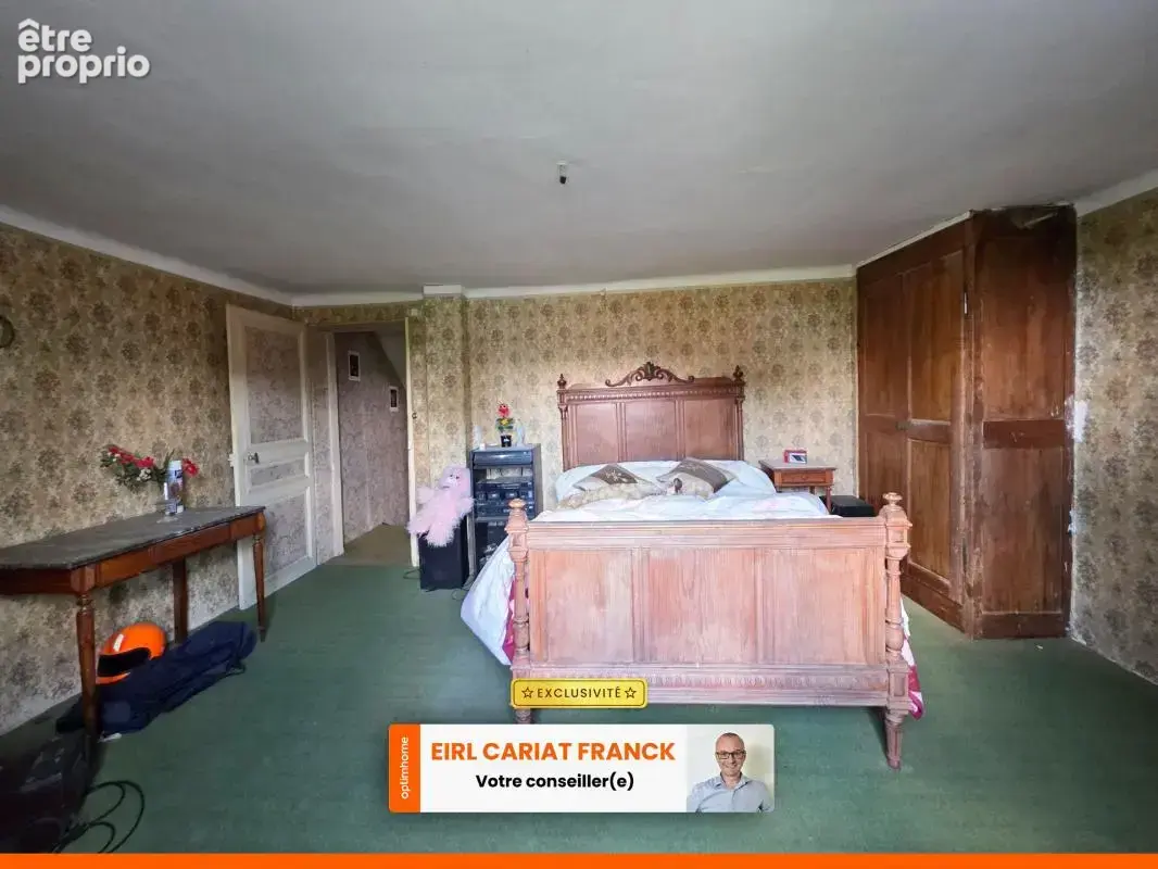 Maison en pierre de 118 m² sur étage, l’ensemble sur 910 m² de terrain clos avec des dépendances : - photo 15