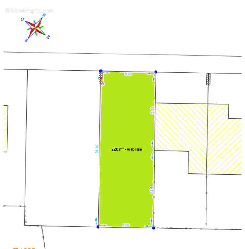 Terrain à SAINT-MOLF