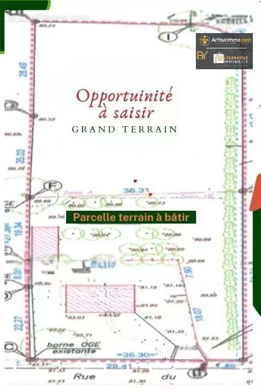 Terrain à LA GUERCHE-DE-BRETAGNE