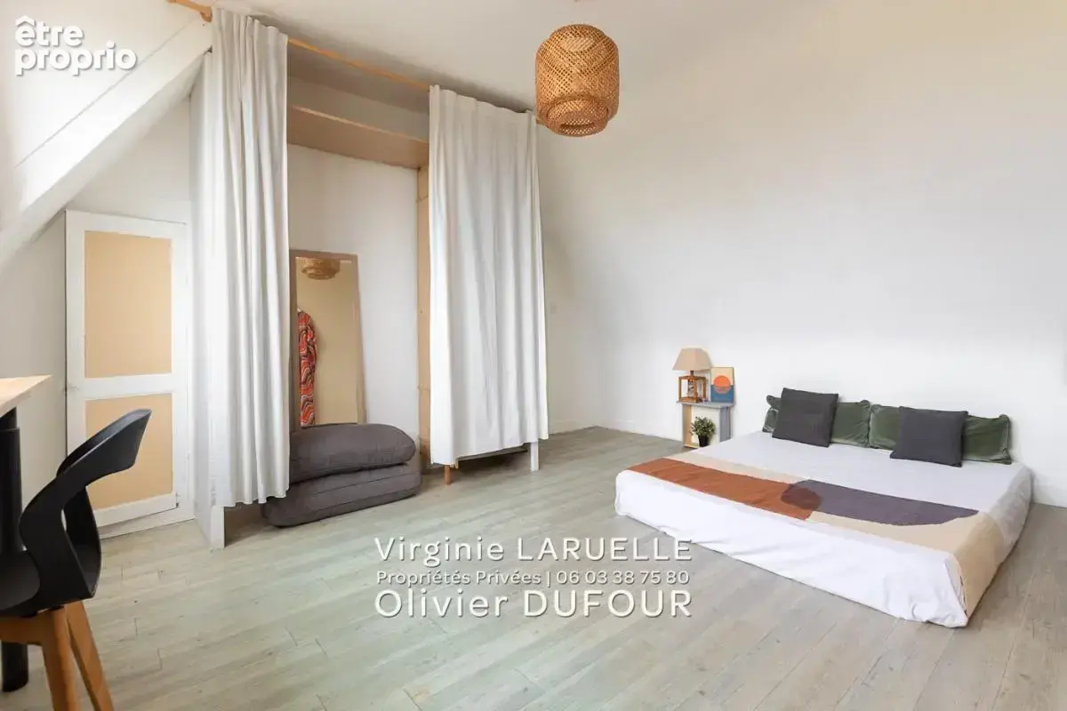 ROUEN Pasteur - Appartement 4 pièces dernier étage avec vue dégagée, cave, parking et jardin partagé - photo 12