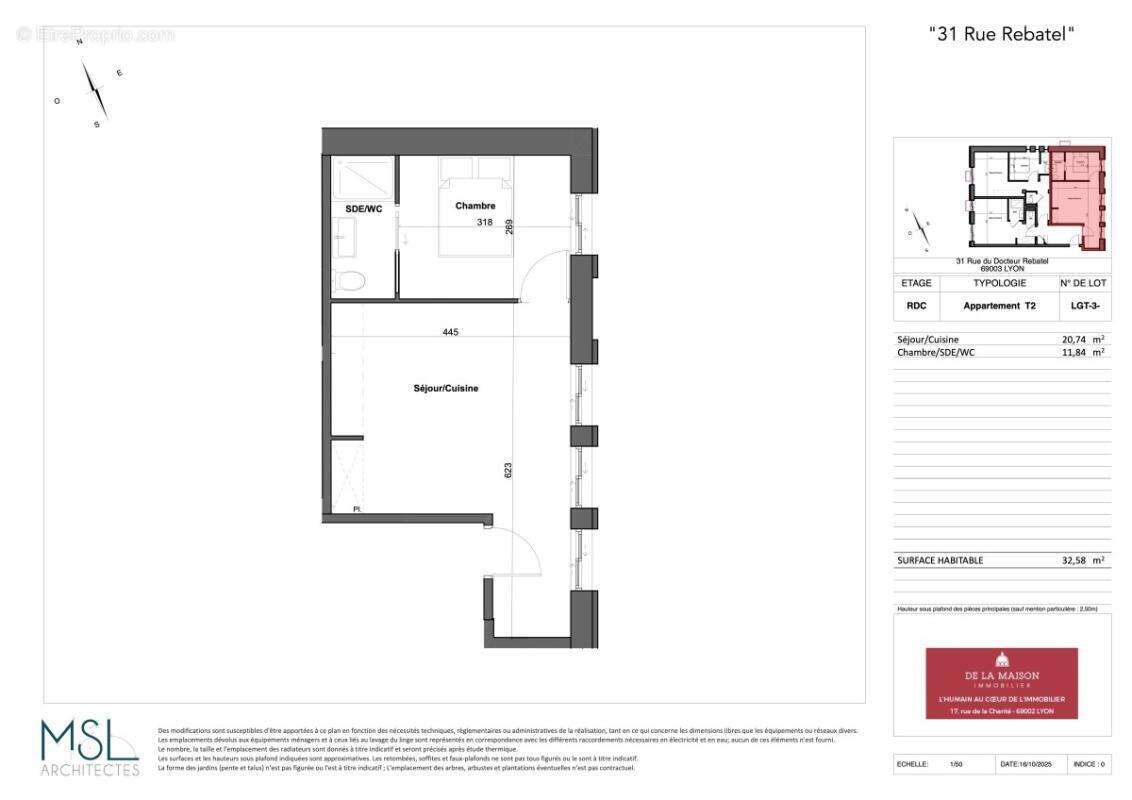 Appartement à LYON-8E