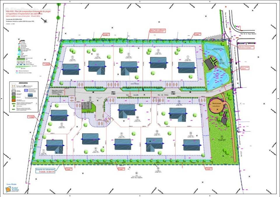 Terrain à GANZEVILLE