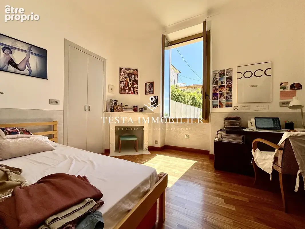Menton Terres Chaudes - Dernier étage d'une maison de maître - Appartement duplex de 145 m2 (92 m2 loi carrez) - photo 17