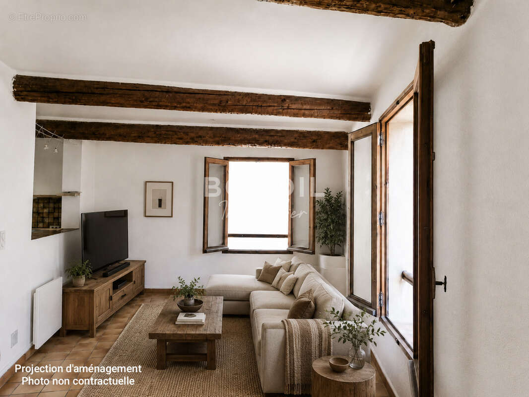 Maison de villge lumineuse avec terrasse tropézienne au coeur du Luberon - photo 7
