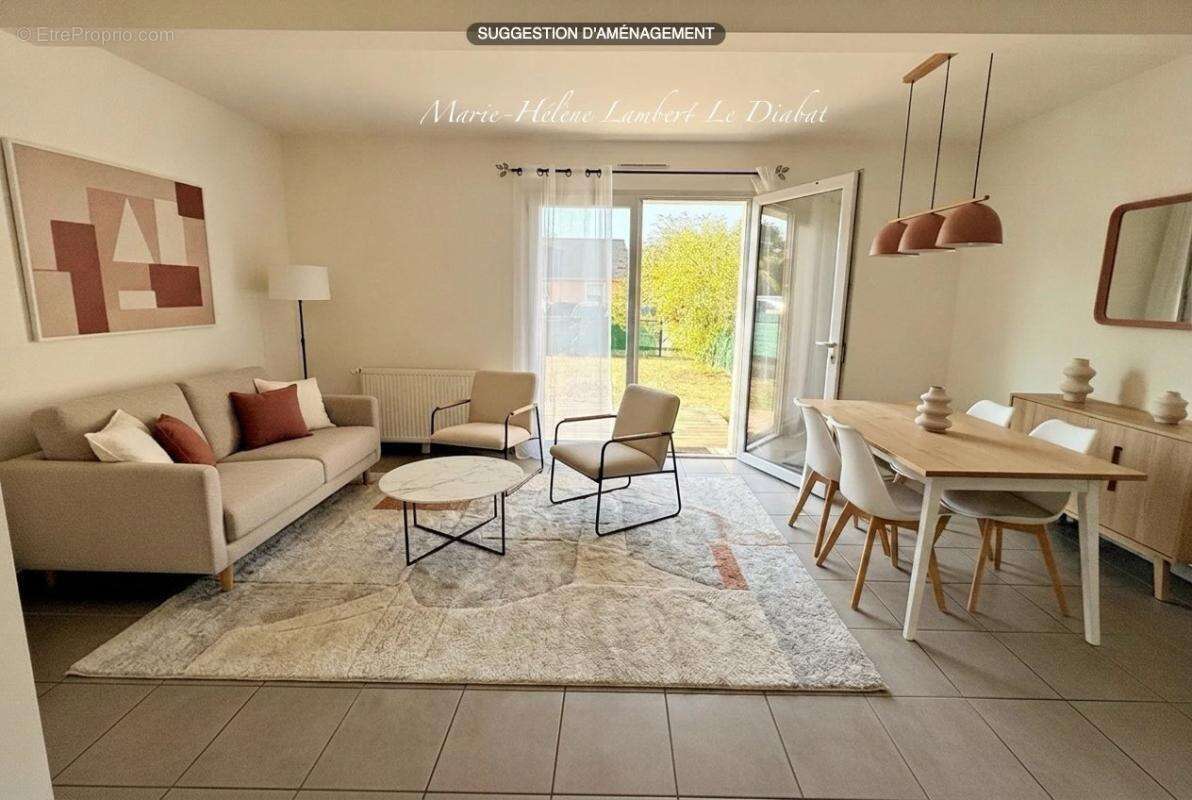 La rivière saint sauveur - maison  plain pied de vie - 3 pièce(s) 66 m2 - jardin - sationnements - accès pmr - photo 5