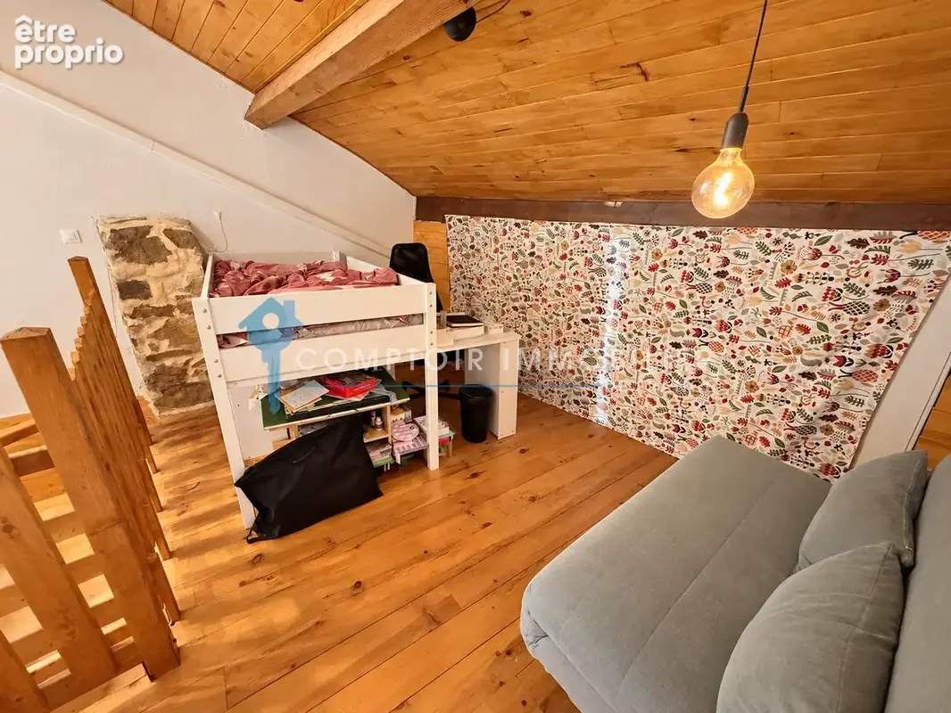 Maison de village en pierre rénovée avec cour, terrasse, jardin et fort potentiel   Vals-les-Bains - photo 12