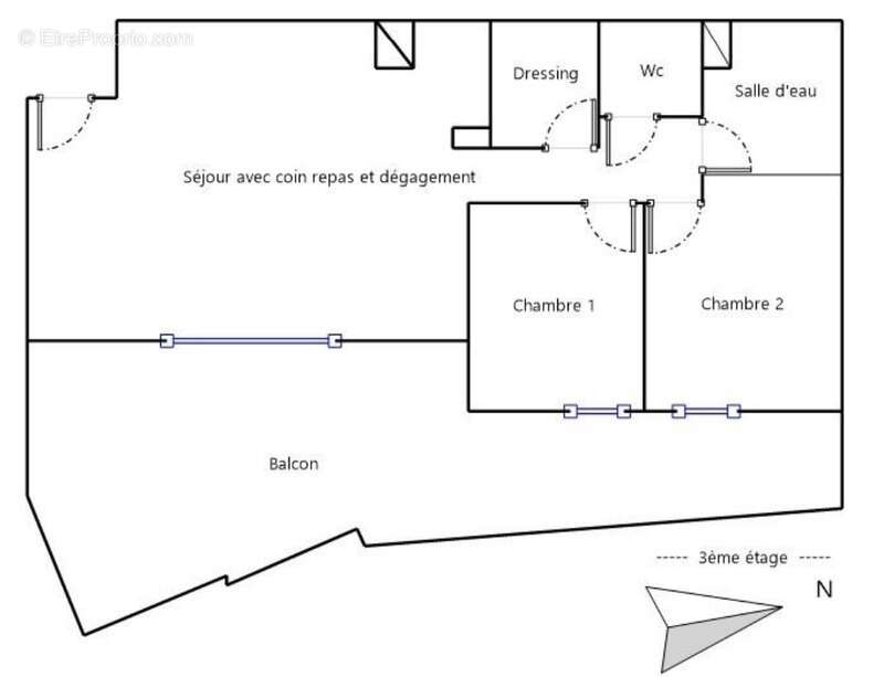Appartement à MEAUX