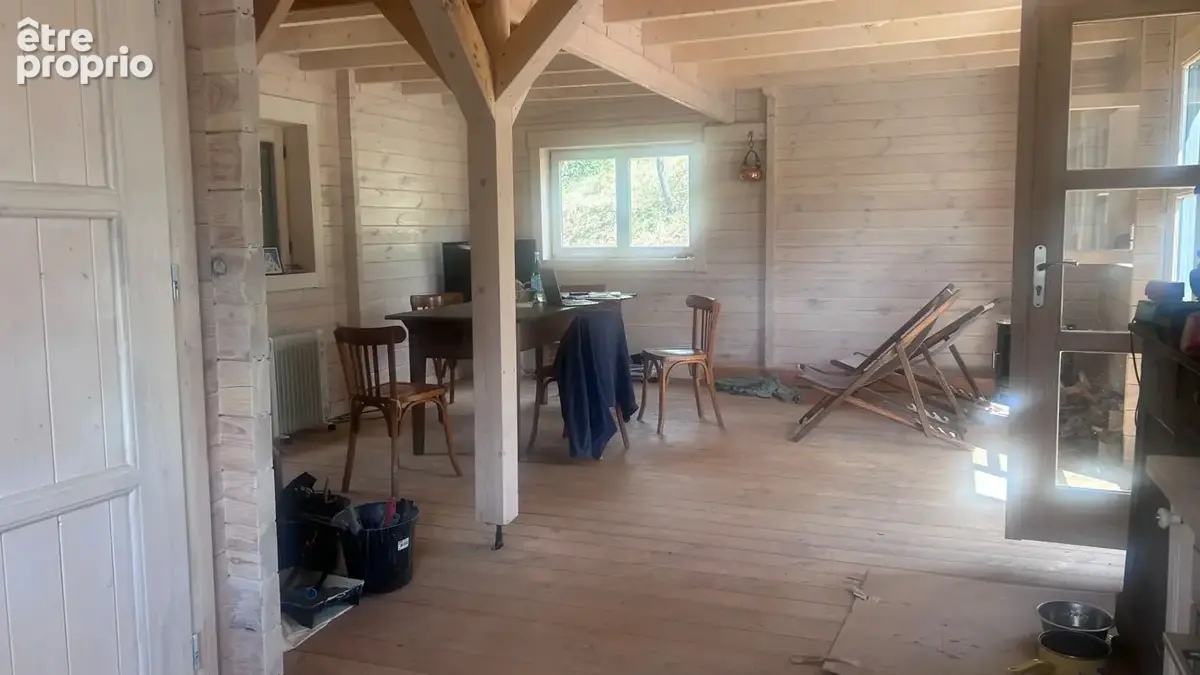 Chalet bois récent (2023) aux normes RT 2012  Calme absolu sur les hauteurs de Brousse-le-Château - photo 4