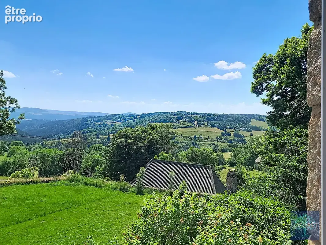Authentique corps de ferme en pierre avec toit en lauze et vue panoramique - photo 4