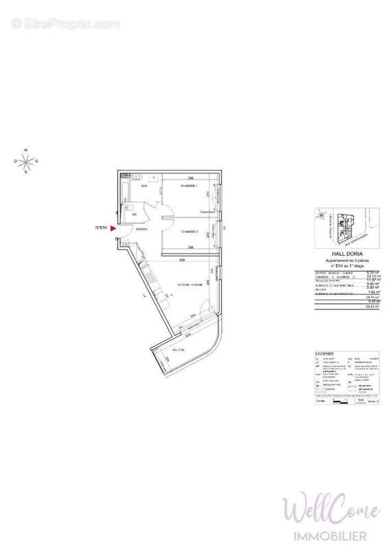 Appartement à COGNIN