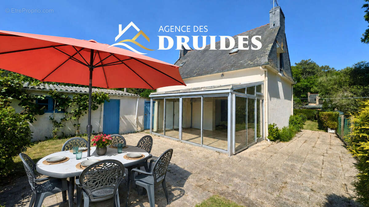 A vendre Saint-Philibert - Maison 106 m² - 3 chambres - Jardin, véranda - Proche rivière et mer - Beau potentiel - photo 9
