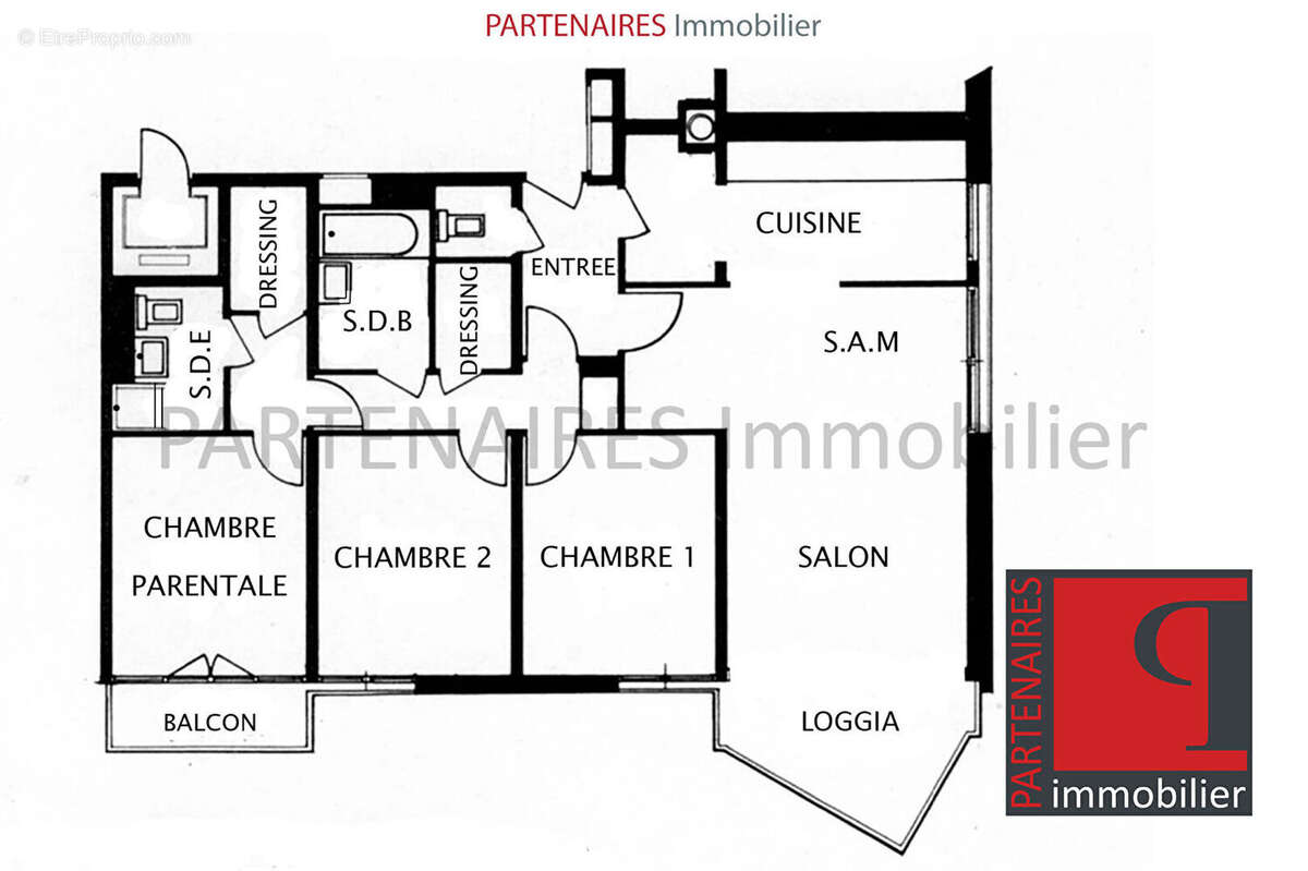 Appartement à LE CHESNAY