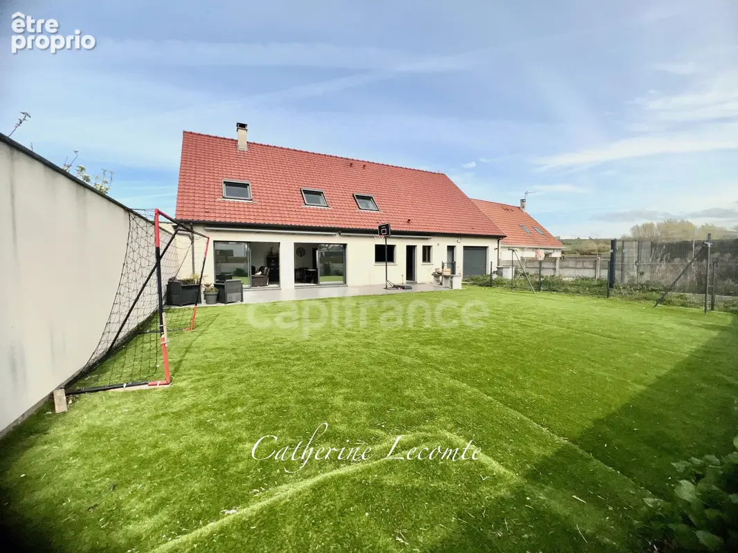 À vendre - wimille - maison 9 pièces - 4 chambres - garage - jardin clos - terrasse - photo 2