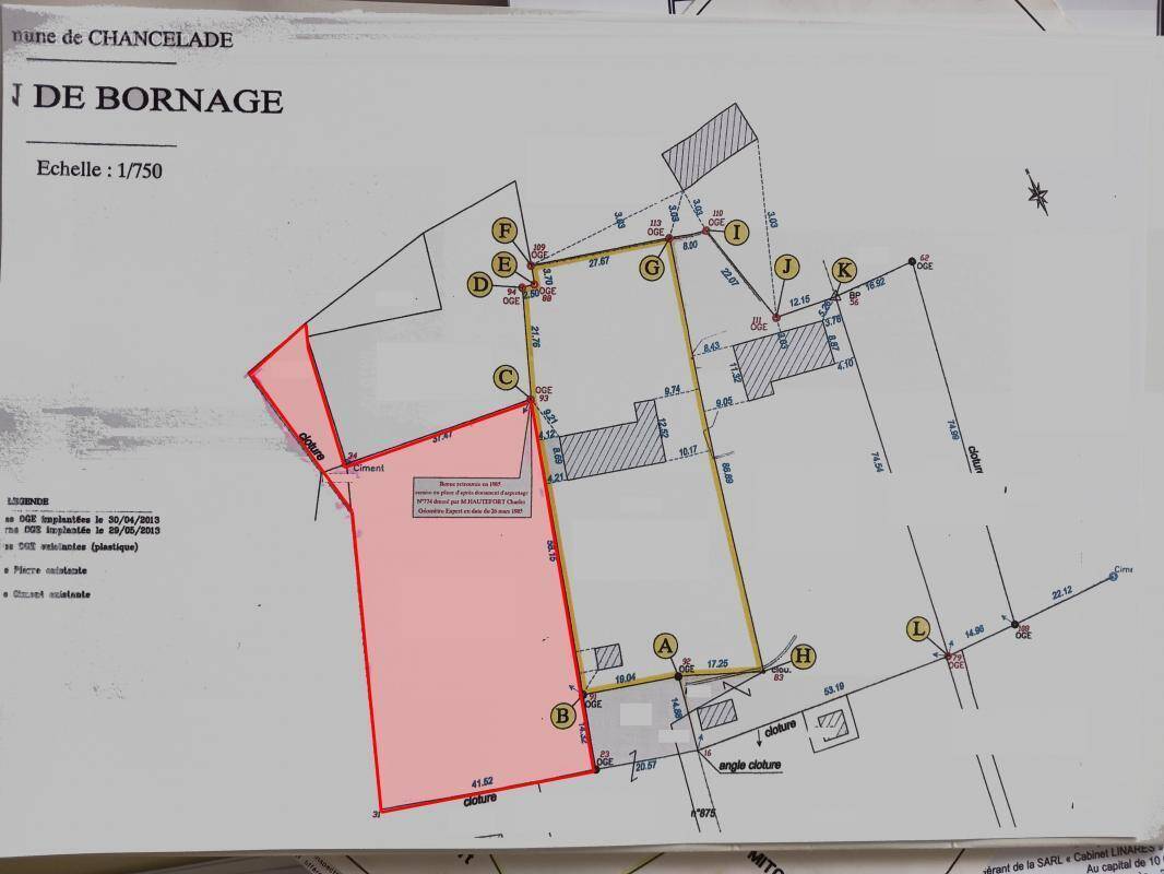 Terrain à CHANCELADE