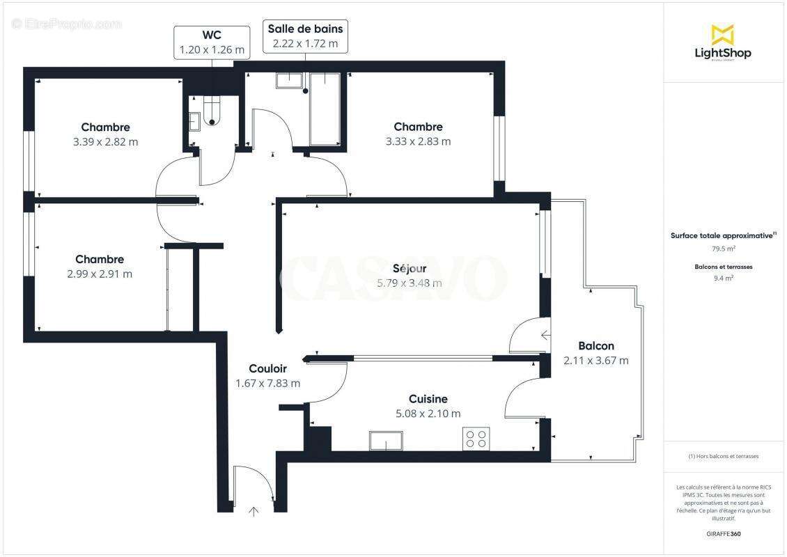 Appartement à AIX-EN-PROVENCE