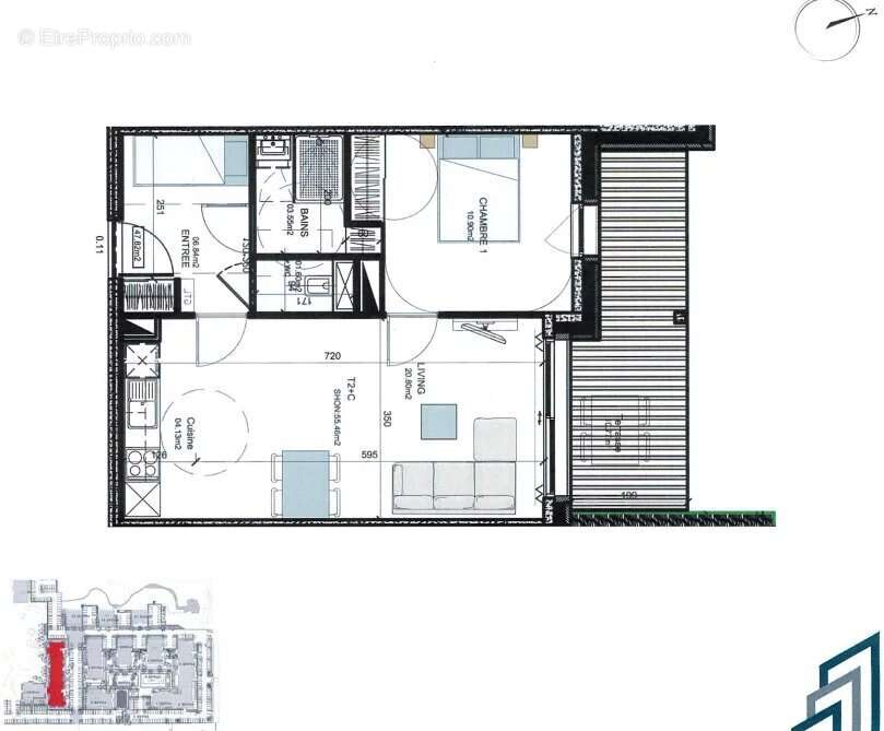 Appartement à CAMIERS