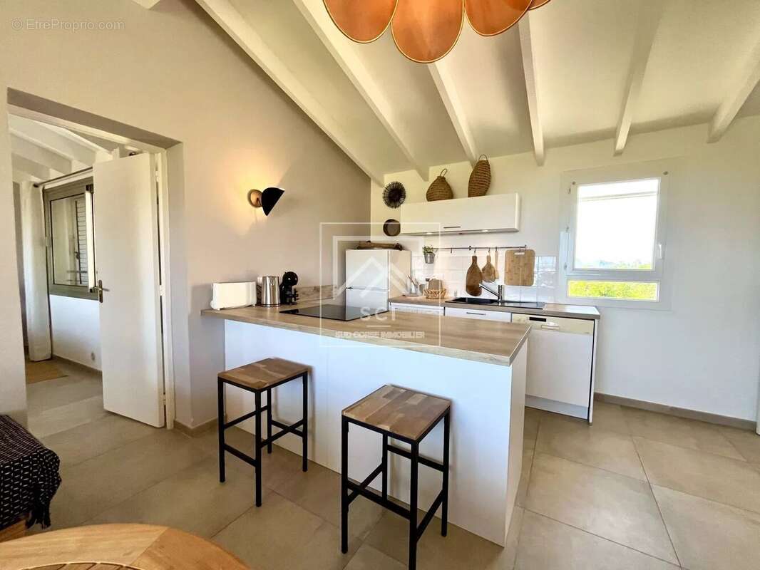 Appartement 2 chambres, vue mer et montagne, plage à pied, Santa Giulia - photo 9