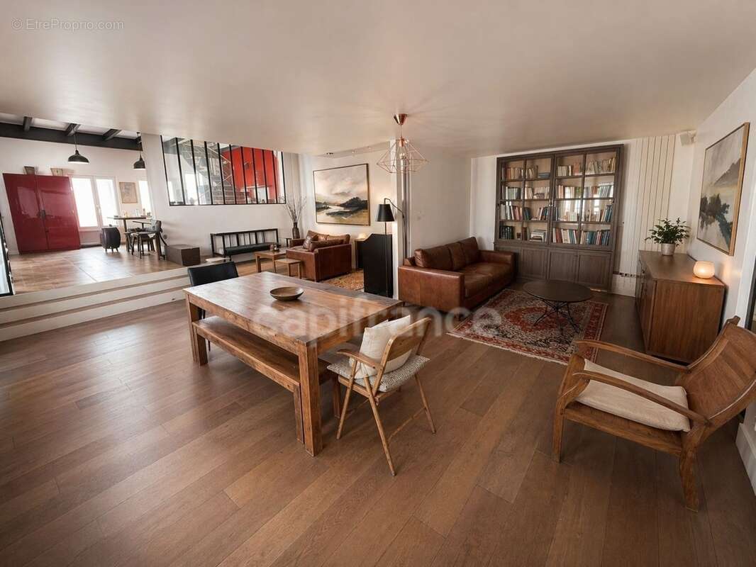 Loft contemporain 202 m² – quartier bergères  portes de la défense - terrasse 25 m² – parking - photo 3