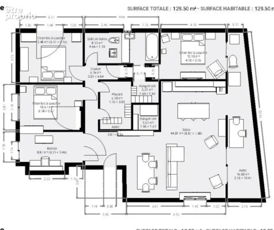 ABBAYE DE ROSELAND 120m2 +57m2 terrasse - photo 22