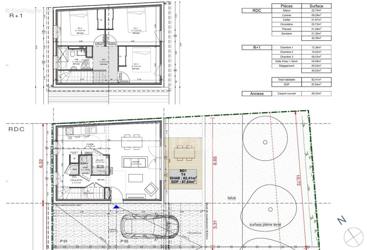 Maison neuve RE2020 à Saubens – Permis obtenu - photo 4