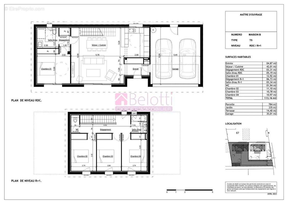 Maison à PINS-JUSTARET