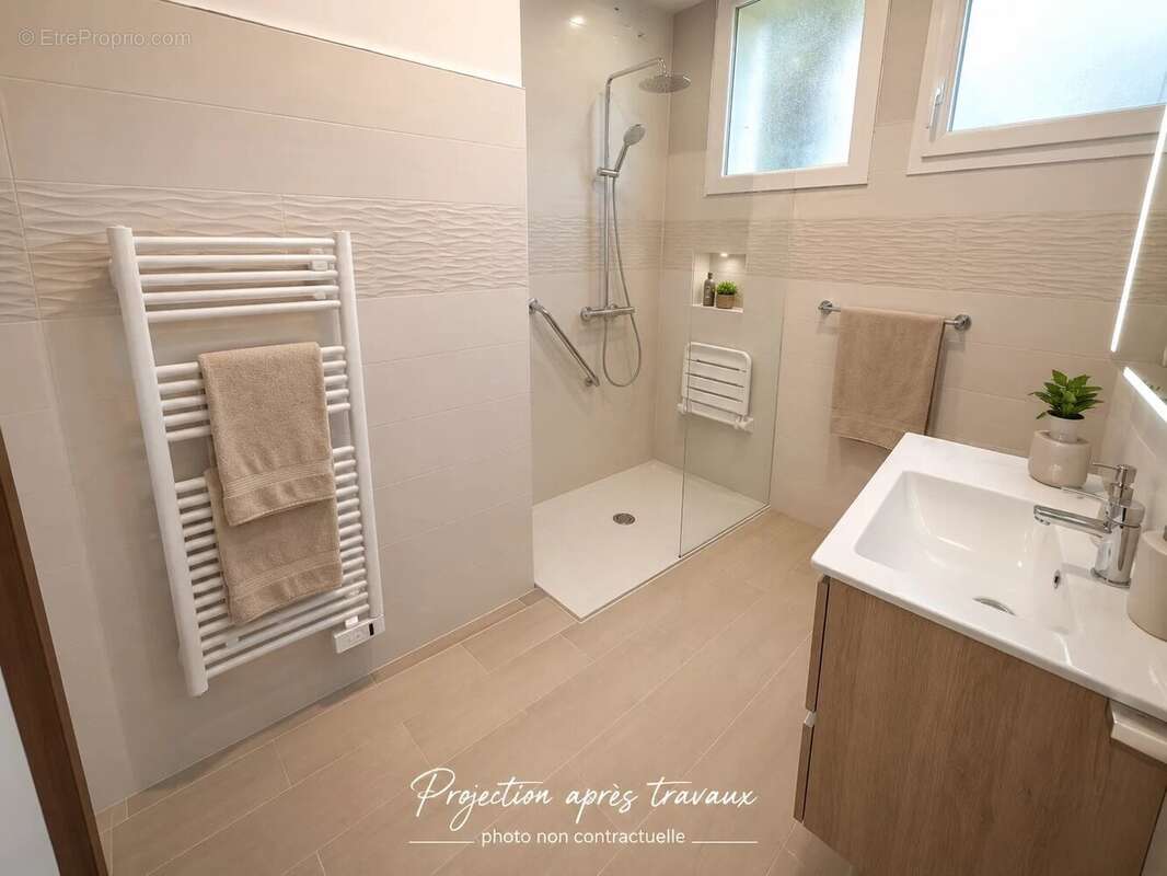 Maison de plain-pied de 77m2 habitables avec garage sur un terrain de 1 560m2 clos - photo 10