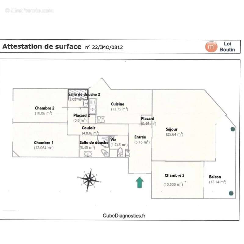 Appartement à COURBEVOIE