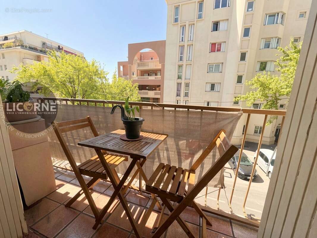 Balcon - Appartement à MARSEILLE-10E