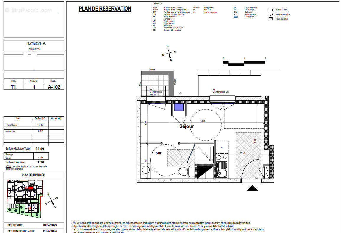 Appartement à CARQUEFOU