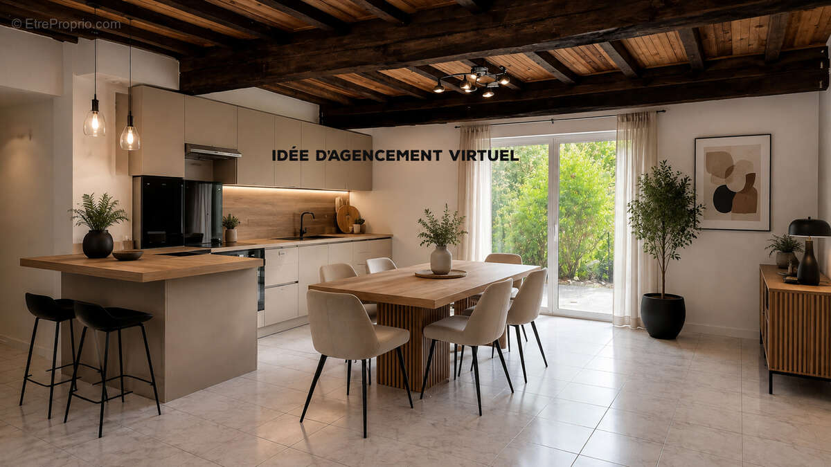 Maison T5 proche Ste Cécile d'Avès sur parcelle de 750m² - photo 4