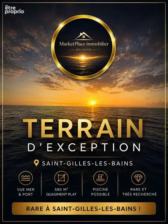 Photo Terrain à Saint-Paul au prix de 635 000€