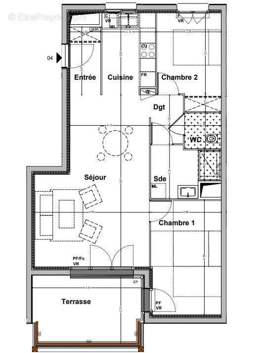 Appartement à FLOIRAC