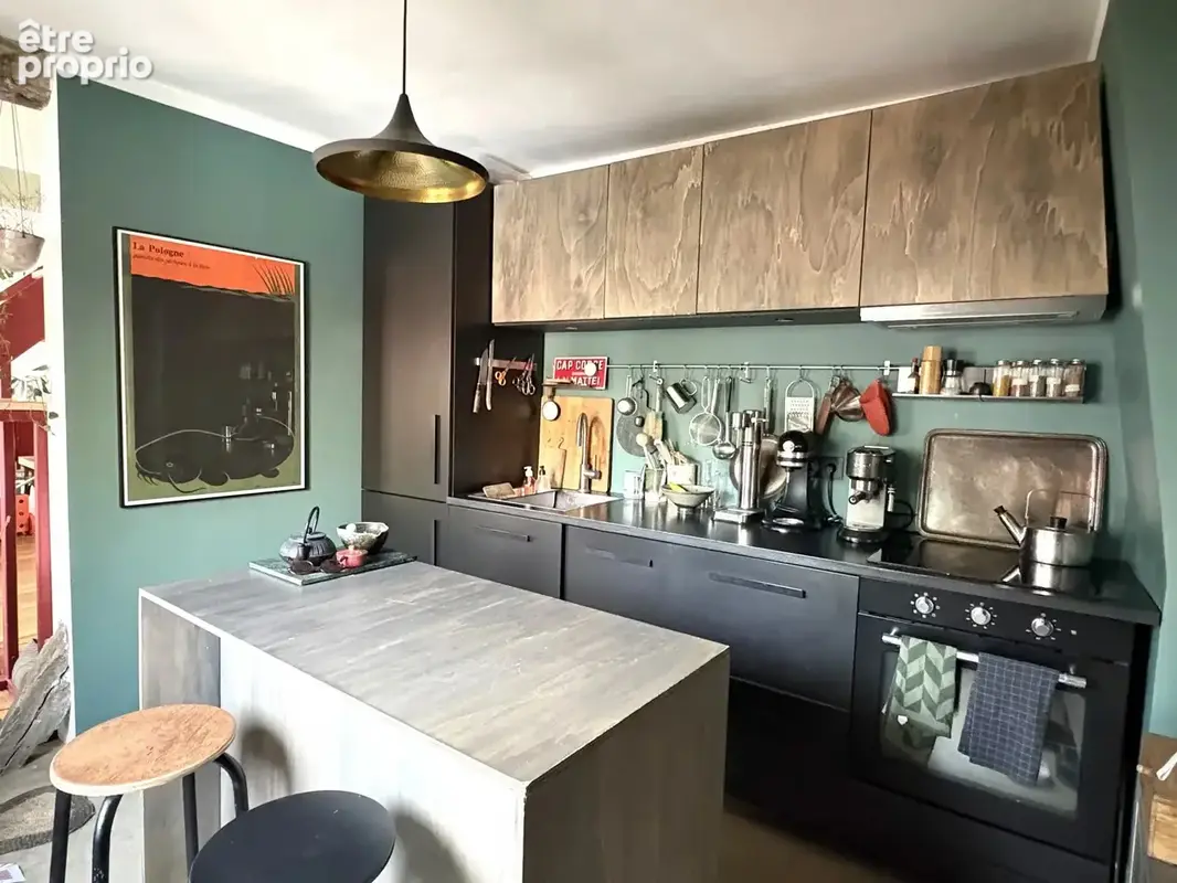 Paris 20e – metro pyrénées  charme sous les toits – duplex dernier étage - photo 5