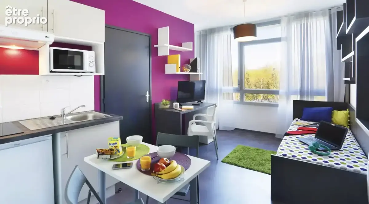 Appartement 1 pièce 23 m² à vendre à Villeneuve-D'ascq (59650) - photo 2