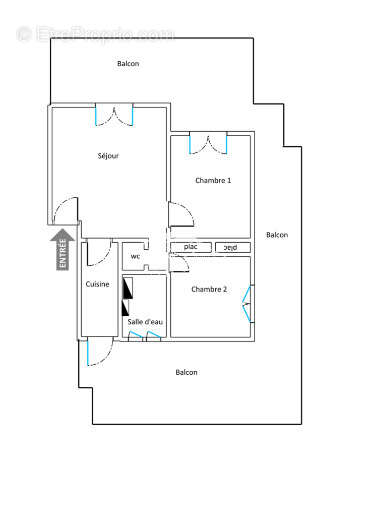 Appartement à LA LONDE-LES-MAURES