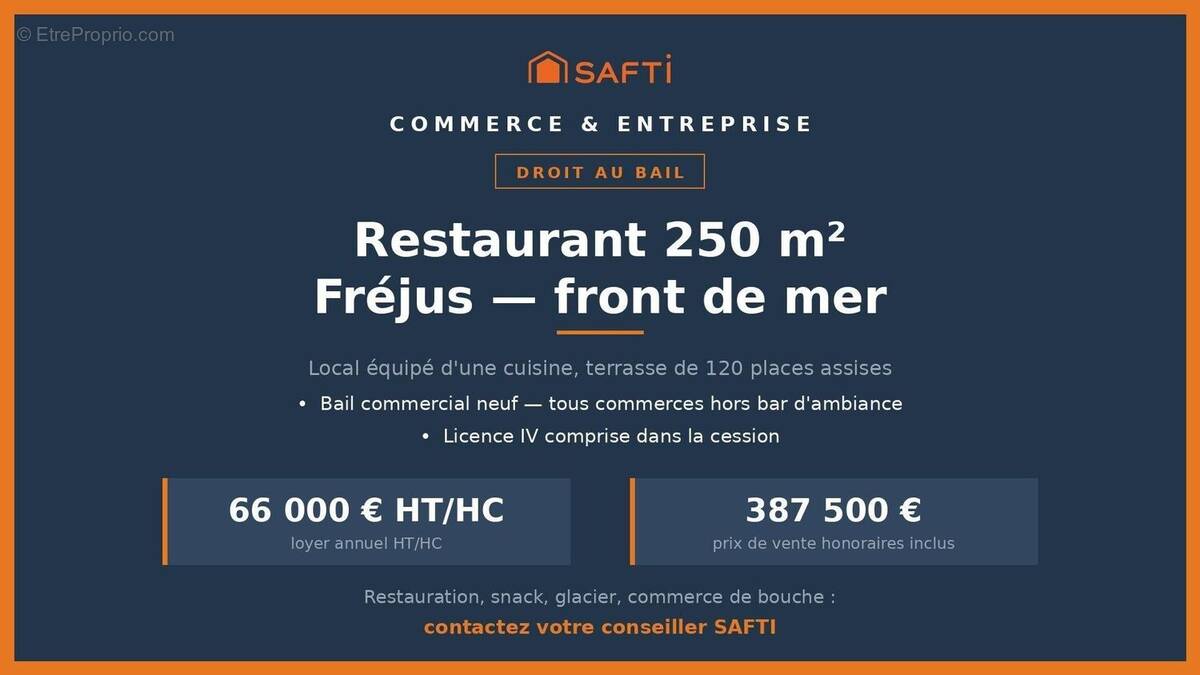 Photo 1 - Commerce à FREJUS