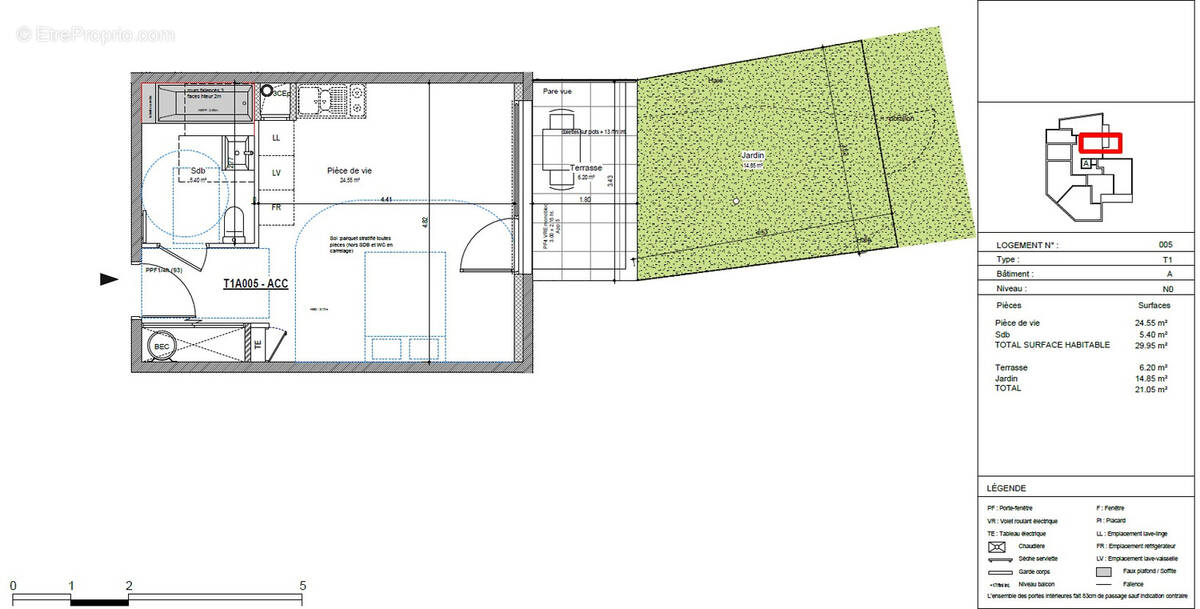 Appartement à CRAPONNE