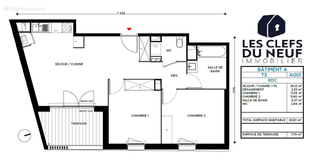 Appartement à MURET