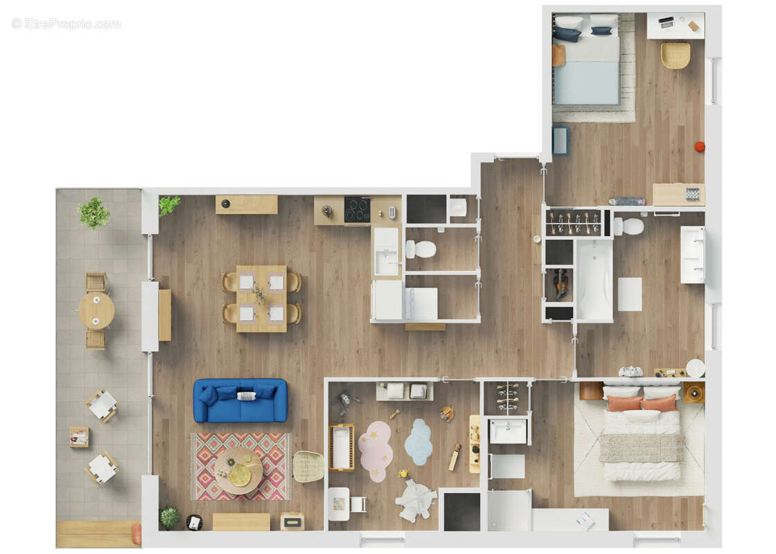 Appartement à NANTES