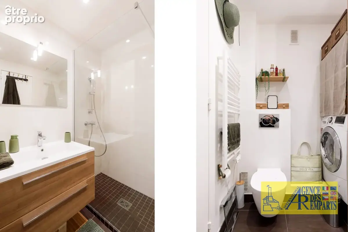 Beau studio avec coin nuit avec vue mer   Quartier Ponteil Antibes - photo 11