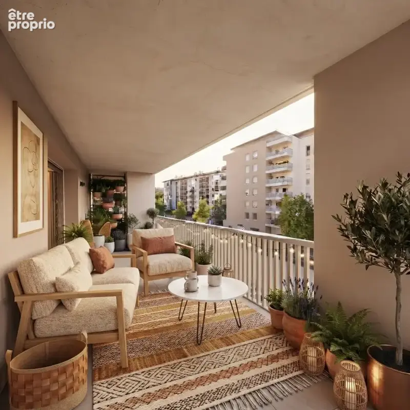 Appartement t3 moderne i grand balcon + garage privatif   annecy / cran-gevrier - photo 2