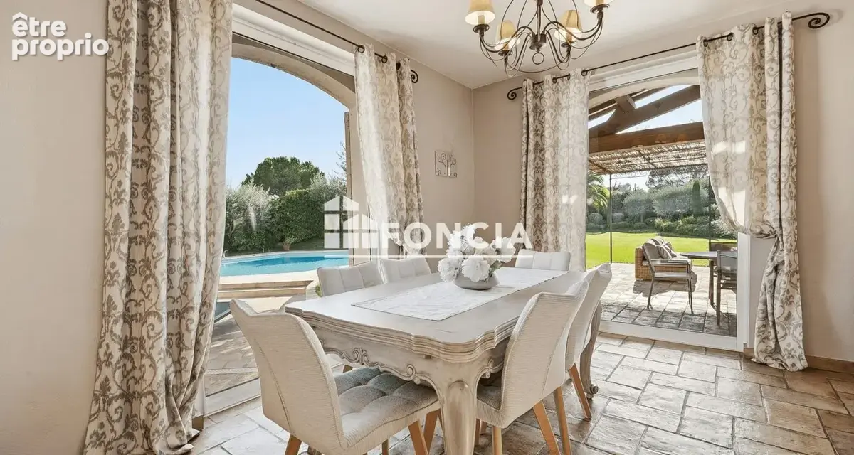 Mougins propriete  sur 2200m2 de terrain paysage - viilla 5 pièces - 233 m² piscine pompe chaleur garage terrasses - photo 7
