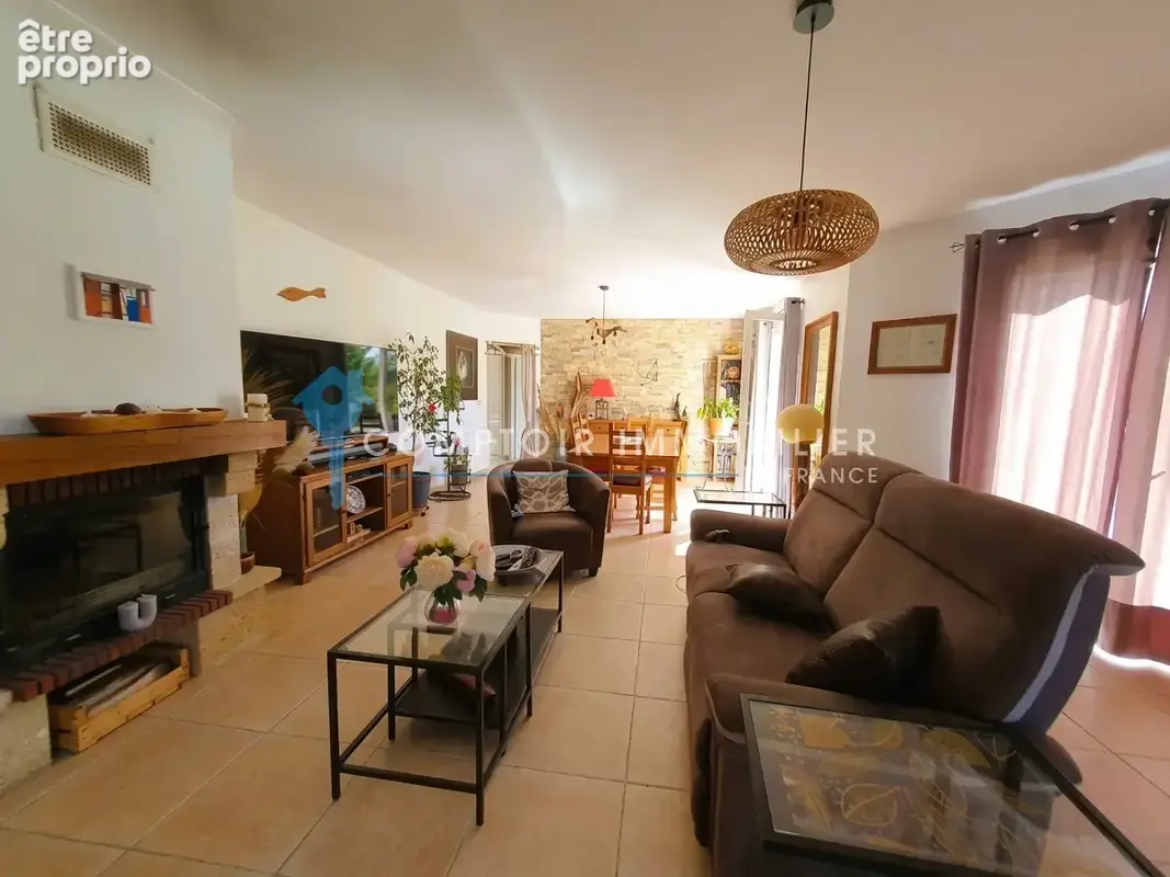 Proche le vigan : villa plain pied 3 chambres sur terrain 3000 m2 avec piscine - photo 6