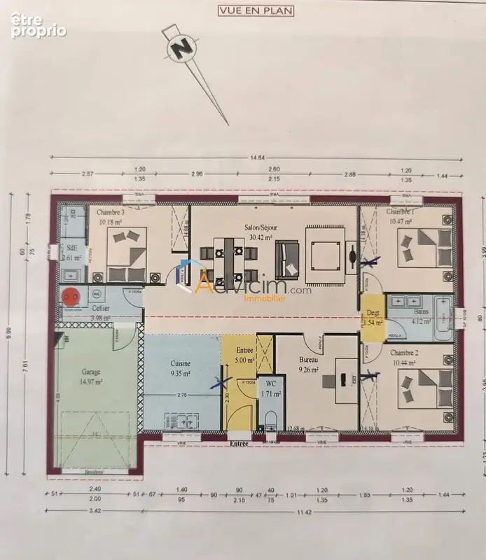 Maison 6 pièces 99 m² à vendre à Saint-Sauveur-De-Meilhan (47180) - photo 8