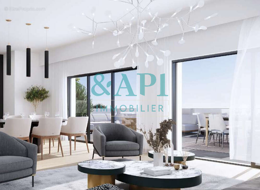 Evian les bains appartement t3 avec terrasse - photo 3