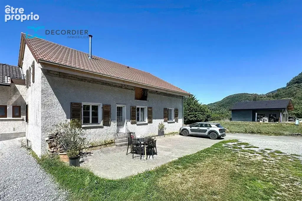 Orcier – maison mitoyenne avec fort potentiel, terrasse et vue montagne 81 m² et 105m² a amenager - photo 21