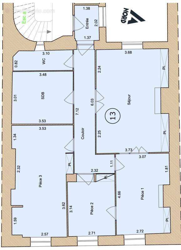 Appartement à VILLEFRANCHE-SUR-SAONE