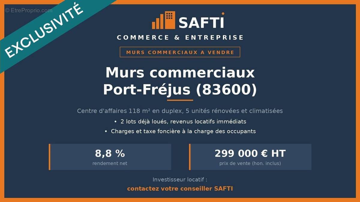 Photo 1 - Commerce à FREJUS
